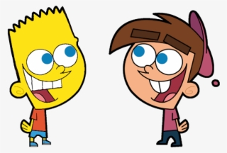 Timmy Turner And Bart Simpson-tr419 - Timmy Turner Butch Hartman #8387927