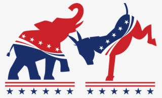 Parties Going Forward In Candidate Selection The - Politics Transparent Background Donkey Vs Elephant #8388217