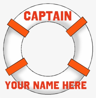 Customizable Life Preserver Throw Pillow - Circle #8389095