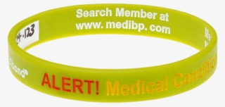 Neon Medical Condition Write-on Medical Id Bracelet - Plastic #8389254