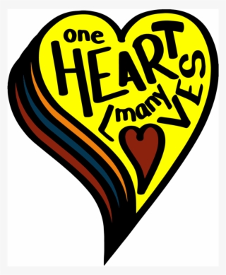 Phs Stickers One Heart Many Loves - Heart - Free Transparent PNG ...