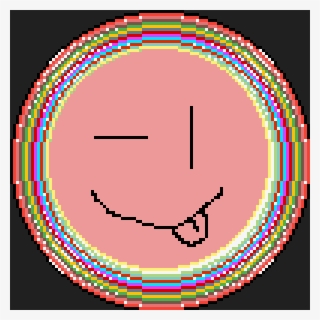 Winky Face - Circle #8390283