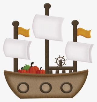 Clip Freeuse Battleship Clipart Big Boat - Pilgrim Boat Clip Art #8390290