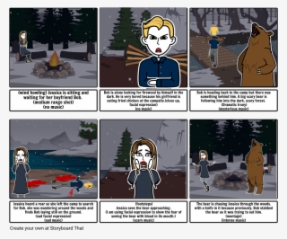 New Hitchcock Movie Storyboard By Scott - Cartoon #8390419