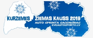 Cropped Kurzemes Ziemas Kauss 2019 Logo - Copos De Nieve Vector #8391482