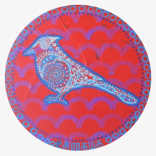 #66 Blue Jay, Canada 150 Paintings By Natasa Vretenar - Circle #8392788