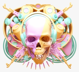 3d Design, Ogilvy Mather, Skulls, Hippie Art, 3d Artwork, - Antoni Tudisco Art #8393039