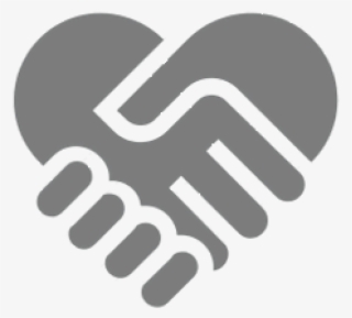 Heart Logo 1 - Shake Hands #8393075