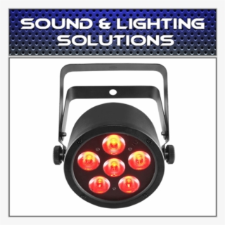 Chauvet Dj Ezpart6usb Ezpar T6 Usb Tri-color Rgb Led - Electro-voice #8394342