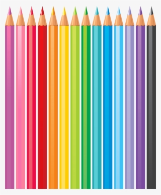 Colored Pencils Transparent Image #8395145