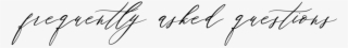 Faq - Calligraphy #8395611