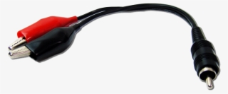 44" Long Rca To Aligator Cable For Eb-lfpb36v9ah - Storage Cable #8396245