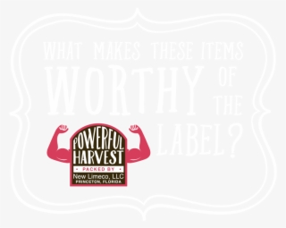 Powerful Harvest Vintage Label - Calligraphy #8396283