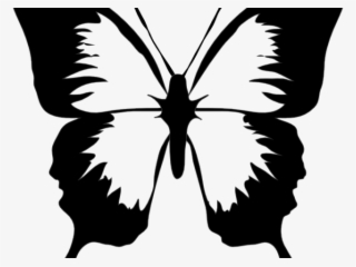 Butterfly Vector Art - Simple Basic Stencil Designs #8396399