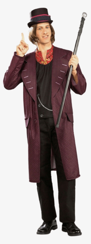 Willy Wonka Costume - Costume Charlie And The Chocolate Factory #8396536