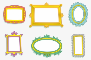 Baby Picture Frame Lovely Film Free Hq Image Clipart - Circle #8396763