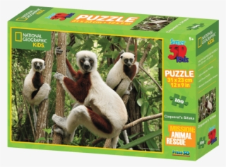 Lemur 3-d Puzzle - Andasibe Feon Ny Ala Hotel #8396784