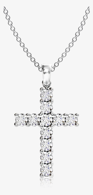 Protea Diamond Cross Pendant - Pendant #8396823