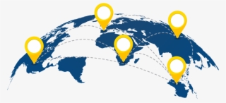 Our Global Network Of Top-rated Local And Regional - World Map Vector #8396931 Our Global Network Of Top-rated Local And Regional - World Map Vector #8396931