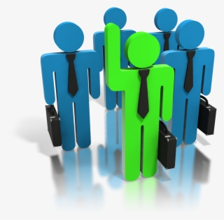 Blue And Green Stick Figures #8398412