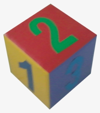 Dado Con Números - Wooden Block #8398478