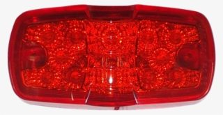 [ 320 1775r 12v ] Marker Light Red Diamond 12 Led - Light #8398724
