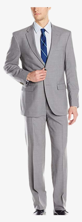 Slim Fit Light Grey Suit By Tommy Hilfiger - Daniel Craig Suit #8399166