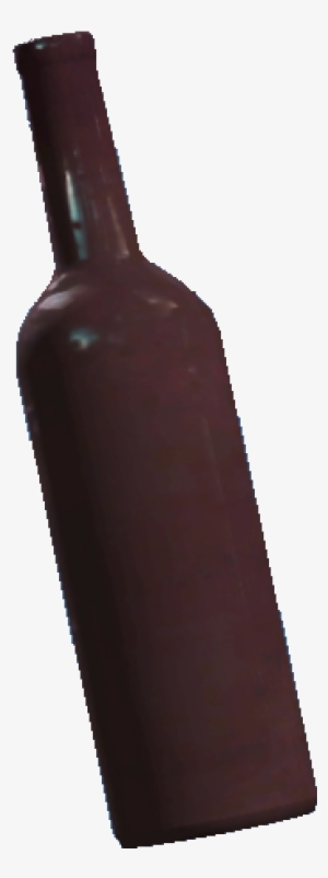 Burgundy Bottle - Liquor Bottle Png #840589
