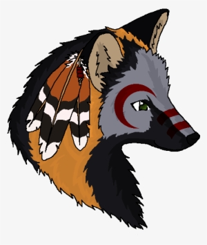 Native American Cross Fox By Caliwings On Deviantart - Native American Fox Drawings #840773