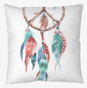 Isolated Watercolor Decoration Bohemian Dreamcatcher - Dreamcatcher Watercolor #840893
