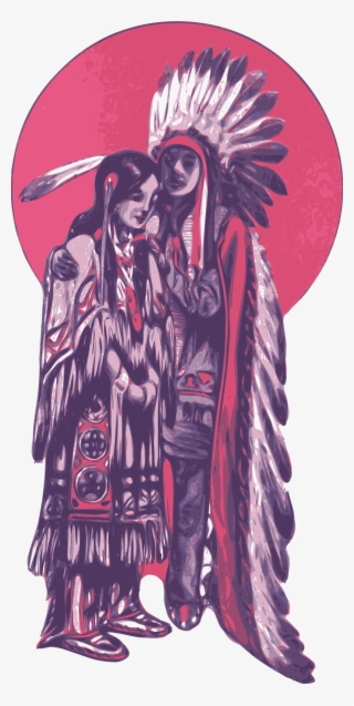 Native Americans In The United States Native American - Native American Couples Art #840929