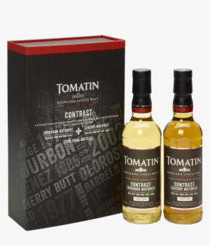 Contrast Box & Bottles - Tomatin Contrast Single Malt Whisky #841233