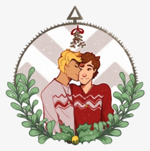 Hanging Christmas Ornaments Clipart - Mistletoe #841566