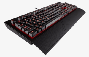 Corsair Gaming K68 Mechanical Keyboard, Backlit Red - Corsair K68 #841741