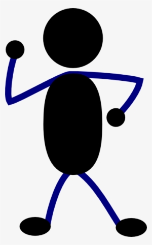 Stick Man Black #841916