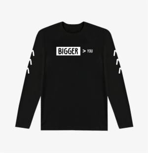 Bigger Than You Symbol L/s T-shirt - Lady Gaga Perfect Illusion Shirt #842040