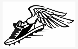 Track And Field Shoe Wings Png Royalty Free Library - Track Clipart #842178