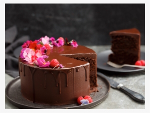 Chocolate Cake With Drizzle #842403