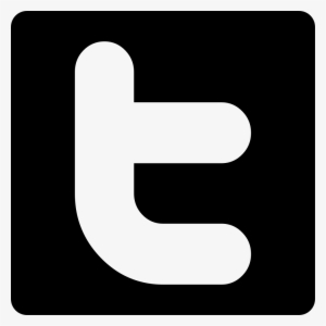 twitter logo black transparent