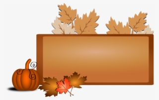 Pumpkin Clipart Banner - Fall Sports #842818