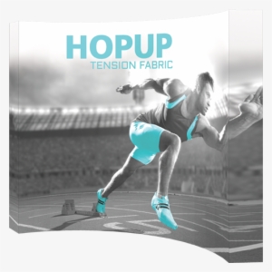 5' Full Height Standard Display - Hopup Tension Fabric Display #842940