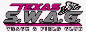 Texas S - W - A - G - Track & Field Club - Track And Field Club Logo #843155