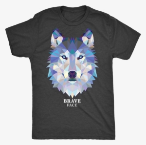 Brave Face Men's T-shirt #843187