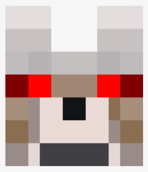 Meaniewolfface - Minecraft Wolf Face Png #843216