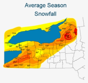 This Graphic From The National Weather Service Gives - Lake Ontario Snow Belt #843242