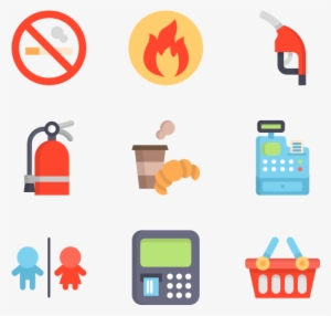 Gas Station - Gas Station Vector Icon #843933