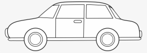 Car Clipart Simple - Simple Car Art Drawing #844111