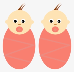How To Set Use Twin Baby Girls Clipart #844250