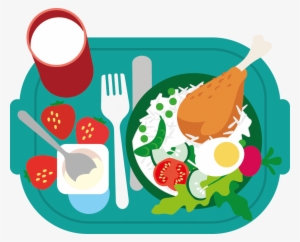 School Lunch Png Jpg Transparent Download - Healthy Food Clipart Png #844370