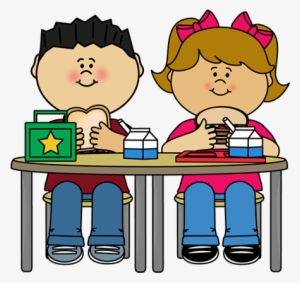 School Lunch Table - School Lunch Clipart #844438